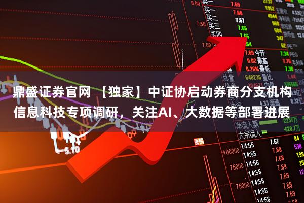 鼎盛证券官网 【独家】中证协启动券商分支机构信息科技专项调研，关注AI、大数据等部署进展